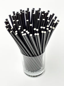 Black paper straws made in UK. Our biodegradable eco friendly paper straws are recyclable with a low carbon footprint. Say no to plastic – our planet matters.