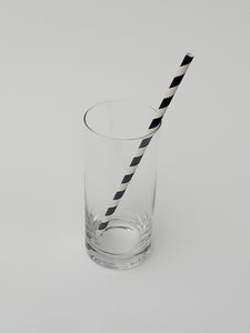 Black stripe paper straws made in Great Britain. Our biodegradable eco friendly paper straws are recyclable with a low carbon footprint. Say no to plastic – our planet matters.